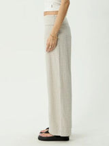 Sofia Wide Leg Pant Wide Leg Pant - Reverb Moonbeam Check PANTS AFENDS 