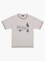 Yang Heavyweight Boxy Tee - Unisex - Moonbeam T-SHIRT AFENDS 