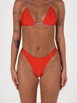 Too Busy Triangle top - Red SWIM TOP InnerRelm 