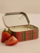 Bistro 4.5oz Tin Candle - Strawberry CANDLES PADDYWAX 