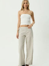 Sofia Wide Leg Pant Wide Leg Pant - Reverb Moonbeam Check PANTS AFENDS 