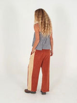 Après Surf Panel Pant - Unisex - Rust/Cream PANTS ATMOSEA 