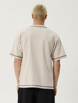 Yang Heavyweight Boxy Tee - Unisex - Moonbeam T-SHIRT AFENDS 