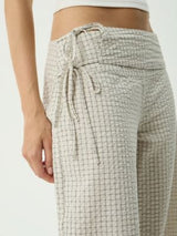 Sofia Wide Leg Pant Wide Leg Pant - Reverb Moonbeam Check PANTS AFENDS 