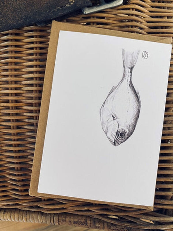 Big Fish - Small Greeting Card CARDS GE WARBURTON 
