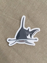 Sticker - Hammerhead Shark STICKERS SAILFISH CREATIVE 