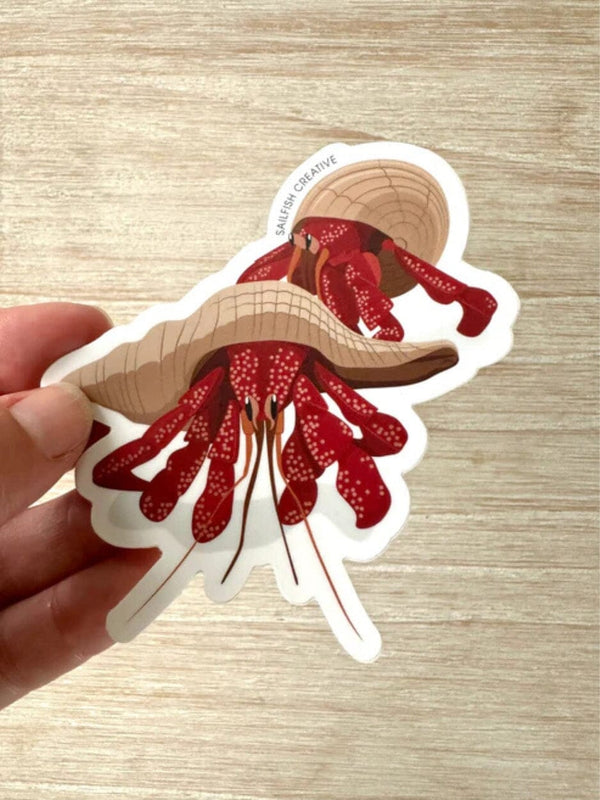 Sticker - Strawberry Crab STICKERS SAILFISH CREATIVE 