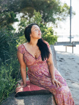 Dulcie Dress - Musk MAXI DRESSES ISLE OF WILD 