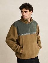 Alder Half Zip Pullover - Forest JUMPER RHYTHM 