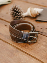 Russet Handcrafted Leather Belt BELT OTTWAY THE LABEL 