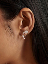 Sandshell Studs - Silver EARRINGS MIDSUMMER STAR 
