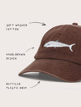 Dad Cap - Spanish Mackerel Fish Lid CAPS PALLION POINT 
