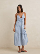 Jaci Maxi Dress - Blue MAXI DRESSES RHYTHM 