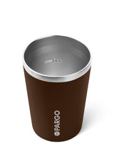 12oz Insulated Coffee Cup - BPA and Toxic Free - Chocolate Brown INSULATED KEEP CUP PROJECT PARGO 