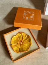 Hibiscus Ceramic Incense Holder INCENSE HOLDER IN TIME INCENSE 