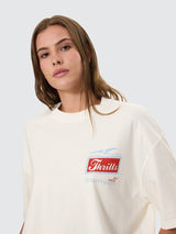Make Em Tough Oversized Tee - Dirty White T-SHIRT THRILLS 