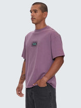 It's In The Cards Box Fit Oversize Tee - Vintage Mauve T-SHIRT THRILLS 