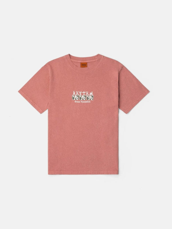 Sound Specialist Vintage Ss T-Shirt - Dusty Rose T-SHIRT RHYTHM 