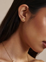 Sandshell Studs Gold EARRINGS MIDSUMMER STAR 