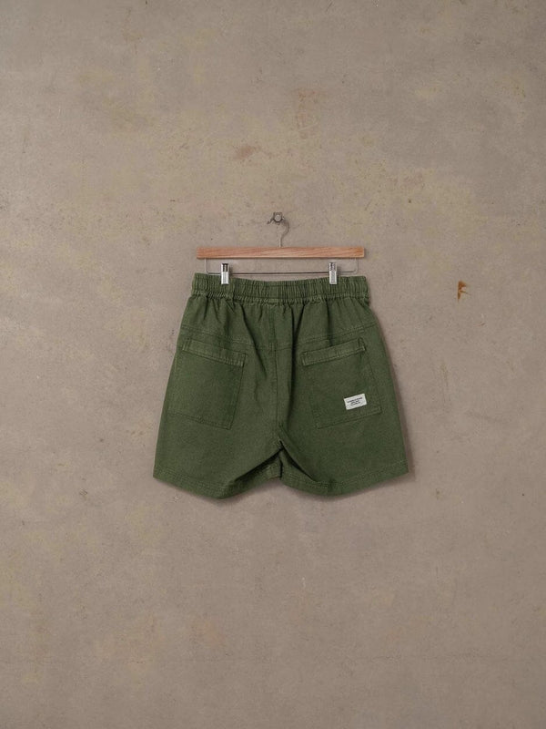Twill Shorts - Green SHORTS McTAVISH 