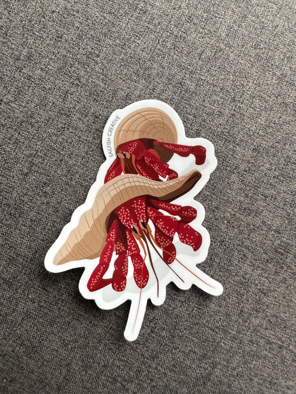 Sticker - Strawberry Crab STICKERS SAILFISH CREATIVE 