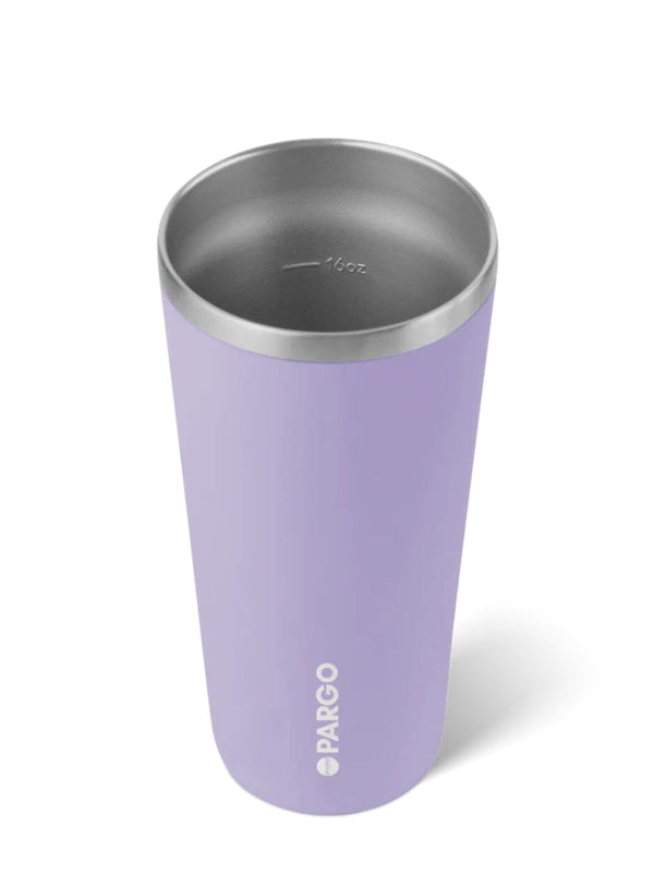 20oz Insulated Classic Cup From Project Pargo BPA and Toxic Free - Love Lilac DRINK BOTTLE PROJECT PARGO 