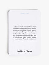 Get Closer Conversation Game: Table Talk CARDS INTELLIGENT CHANGE 