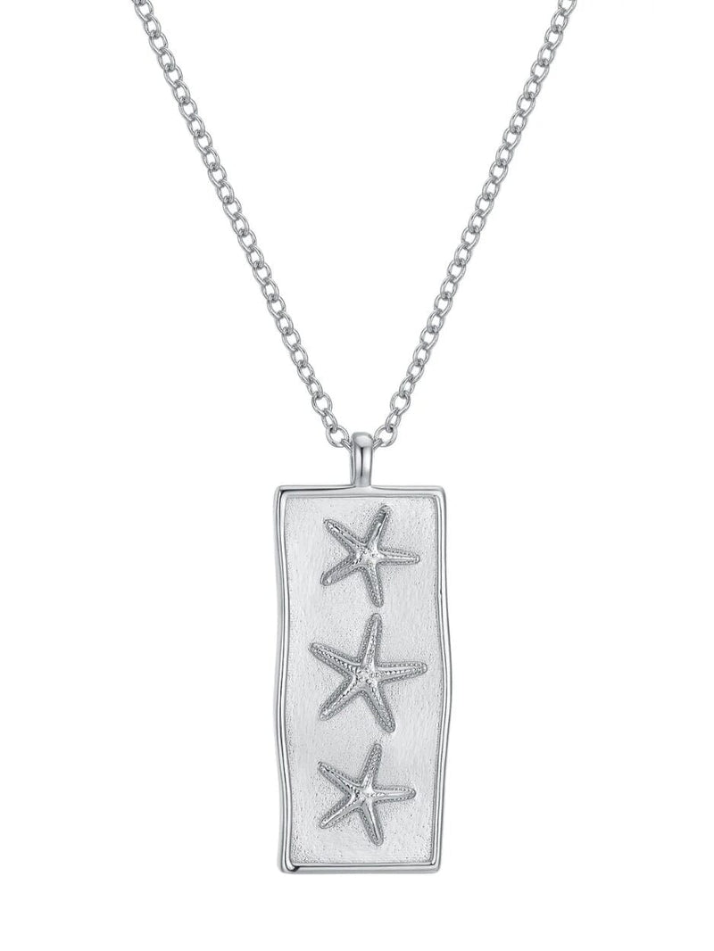 Sirena Necklace in Sterling Silver NECKLACES MALAKAI THE LABEL 