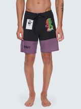 It's In The Cards Boardshort - Black BOARDIES THRILLS 