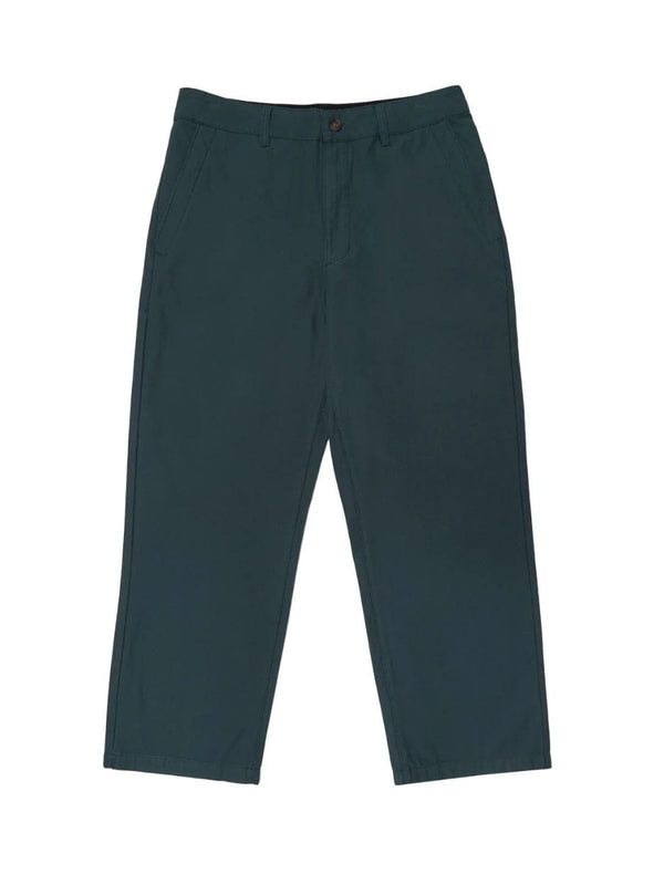 Essential Twill Trouser - Dark Green PANTS RHYTHM 