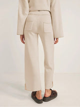 Bondi Knit Straight Leg Pant - Natural PANTS RHYTHM 