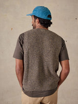 Vee Knit Vest - Brown Multi VEST McTAVISH 