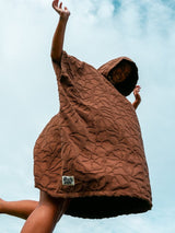 Hooded Changing Towel Cacao HOODED TOWEL SUNWARD BOUND 