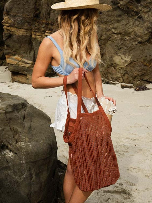 Net Market Bag - Terracotta MARKET BAG SAND CLOUD 