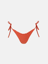 Pacific Rib Tie Side Hi Cut Pant - Fire BOTTOMS RHYTHM 