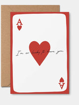 Lucky To Have You Appreciation Greeting Card Odyssea 