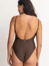 Classic Minimal One Piece - Chocolate ONE PIECE RHYTHM 