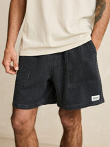 Textured Wale Jam Washed Indigo SHORTS RHYTHM 