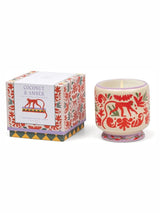 Adopo “Jungle” Ceramic Candle - Coconut and Amber CANDLES PADDYWAX 