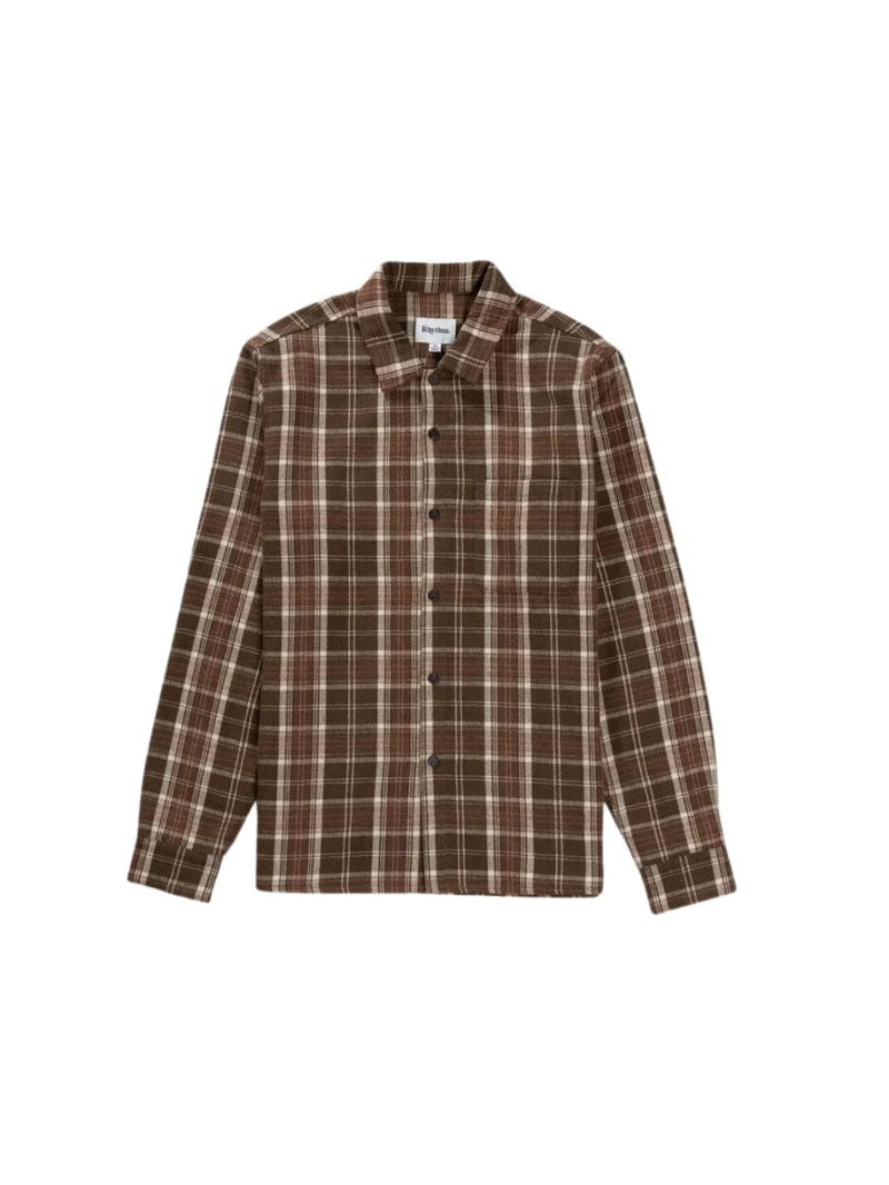 Kern Ls Flannel - Chocolate JUMPER RHYTHM 