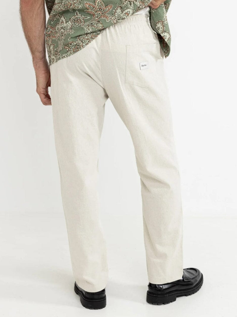 Linen Jam Pant - Bone PANTS RHYTHM 