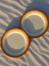The Classics Enamel Plate 2 Pack HOMEWARE SALTY DUNES 