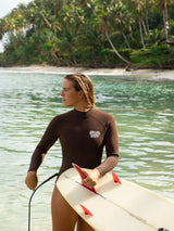 Coffee Spring Suit SWIM TOP SUNWARD BOUND 