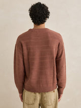Jackson Stripe Knit - Vintage Clay JUMPER RHYTHM 