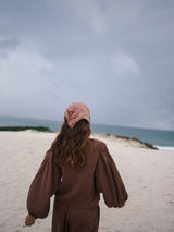 Ella Wrap Top Chocolate TOP THE BARE ROAD 