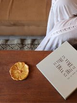 Hibiscus Ceramic Incense Holder INCENSE HOLDER IN TIME INCENSE 