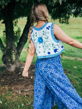 Zinnia Vest - White VEST ISLE OF WILD 