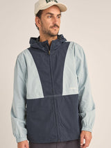 Cascade Windbreaker - Blue JACKETS RHYTHM 