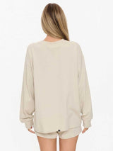 Tc Insignia Ls Oversized Tee - Oatmeal JUMPER THRILLS 