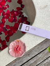 Hibiscus Ceramic Incense Holder - Sunset Red INCENSE HOLDER IN TIME INCENSE 